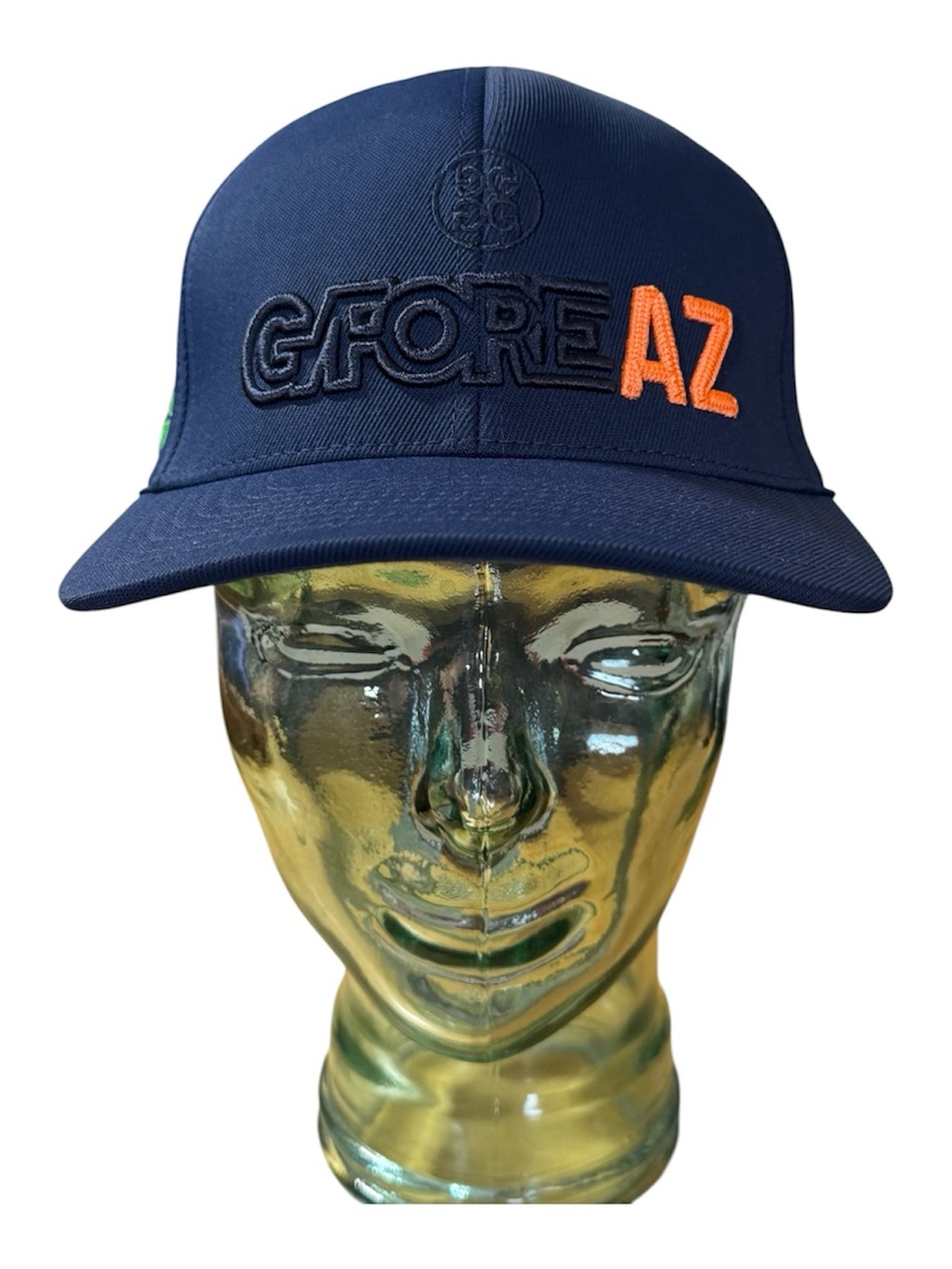 G/FORE AZ Troon North Golf Club Snapback Hat 110 FlexFit Tech Baseball Hat Navy